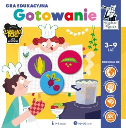 Gra planszowa Gra edukacyjna Gotowanie Kapitan Nauka Edgard 3+