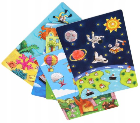 Gra planszowa Gra loteryjka Świat Edgard Kapitan Nauka