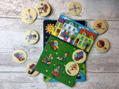 Gra planszowa Gra loteryjka Świat Edgard Kapitan Nauka