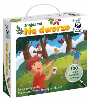 Gra planszowa Kapitan Nauka Znajdź to! Na dworze