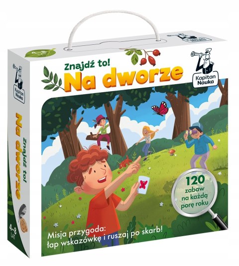 Gra planszowa Kapitan Nauka Znajdź to! Na dworze
