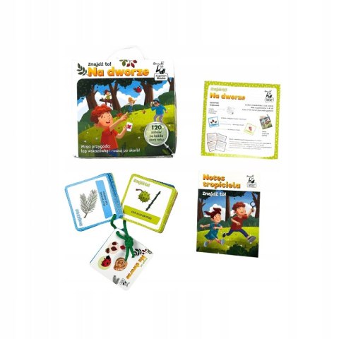 Gra planszowa Kapitan Nauka Znajdź to! Na dworze