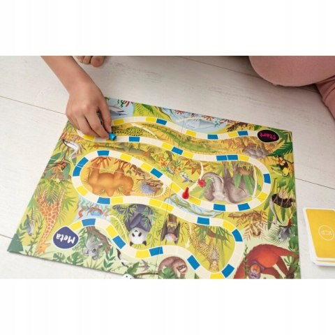 Gra planszowa Zwierzaki świata Kapitan Nauka 6-12 lat