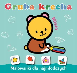 Gruba krecha Misio Kolorowanka dla Najmłodszych