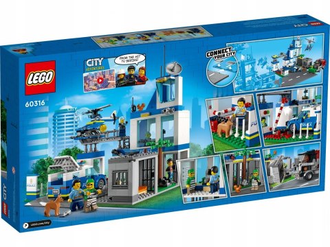 Klocki Lego City 60316 Posterunek Policji