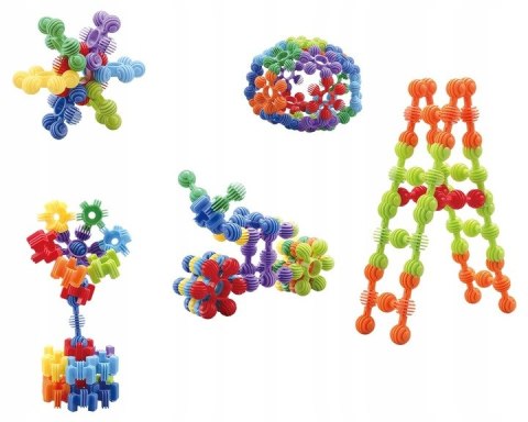 Klocki Małych Geniuszy 118451 Mini Kulki Konstrukcyjne 130 elementów