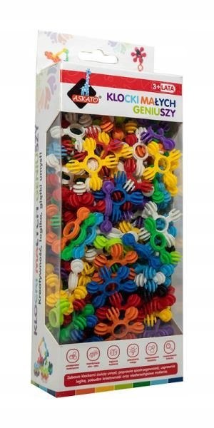 Klocki Małych Geniuszy 118451 Mini Kulki Konstrukcyjne 130 elementów