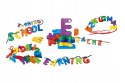 Klocki Małych Geniuszy Edukacyjne Alfabet 106212 Askato 140 elementów