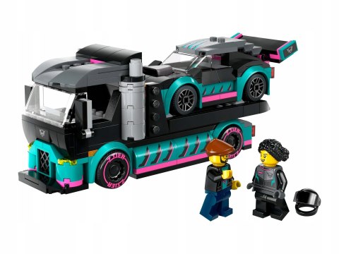 Lego City 60406 Samochód wyścigowy i laweta Lego City 60406 Samochód wyścigowy i laweta