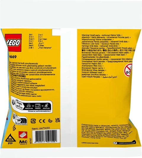 Lego Creator 30669 Kultowy czerwony samolot 3w1