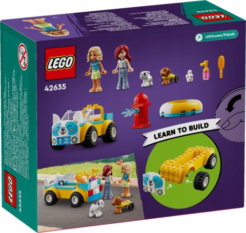 Lego Friends 42635 Samochód do Pielęgnacji Psów 4+