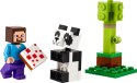 Lego Minecraft Steve i mała panda 30672