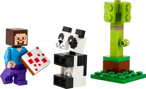 Lego Minecraft Steve i mała panda 30672