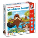 Licz Dobrze Bobrze Gra Matematyczna Edukacyjna 3-6 lat Kapitan Nauka