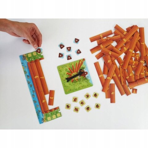 Licz Dobrze Bobrze Gra Matematyczna Edukacyjna 3-6 lat Kapitan Nauka