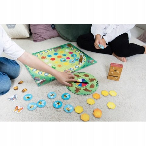 Miś i Pszczoły Gra Kooperacyjna 3-8 lat Planszowa Kapitan Nauka