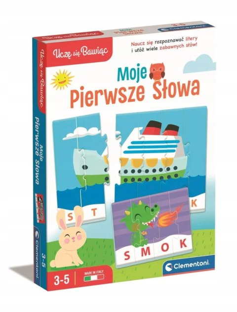 Moje Pierwsze Słowa Clementoni 50770 Uczę się Bawiąc