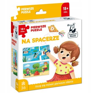 Pierwsze Puzzle Na Spacerze Kapitan Nauka 18m+