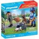 Playmobil 71731 Poszukiwania śladów z psem tropiącym