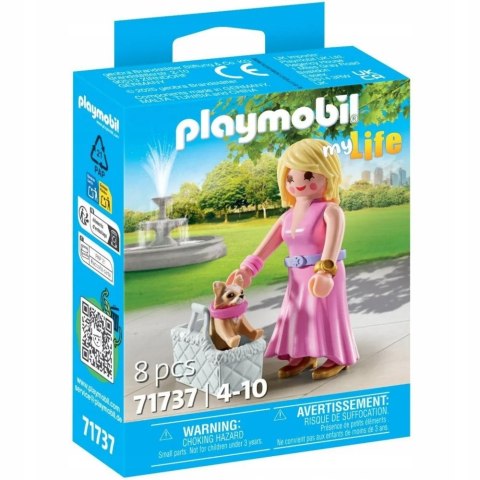 Playmobil 71737 Pani z chihuahuą