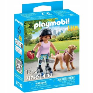 Playmobil 71739 Skaterka z retriverem