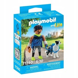Playmobil 71740 Biegacz z border collie