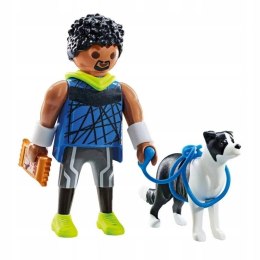 Playmobil 71740 Biegacz z border collie