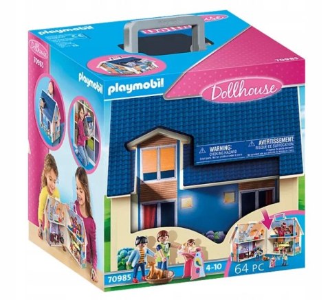 Playmobil Dollhouse 70985 Przenośny domek Walizka