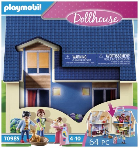 Playmobil Dollhouse 70985 Przenośny domek Walizka