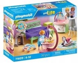 Playmobil My Life 71609 Sypialnia z kącikiem zabaw dla dzieci