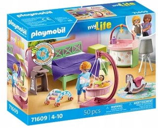 Playmobil My Life 71609 Sypialnia z kącikiem zabaw dla dzieci