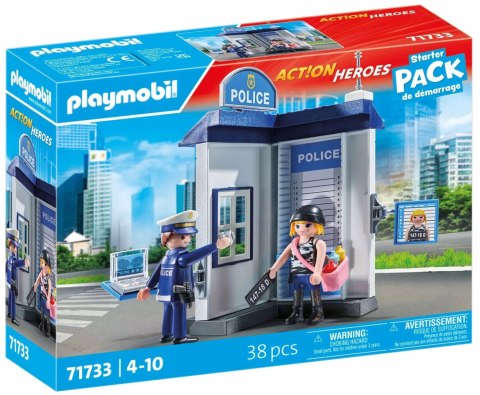 Playmobil Policja 71733 Policyjny pokój przesłuchań