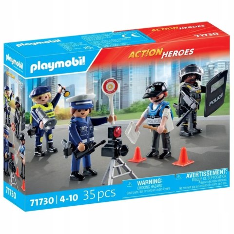 Playmobil Zestaw figurek policjantów 71730