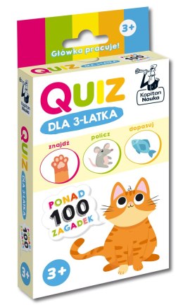 Quiz dla 3-latka Kapitan Nauka Ponad 100 Zagadek Zagadki