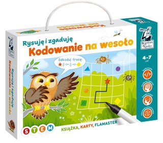 Rysuję i zgaduję Kodowanie na wesoło 4-7 lat Kapitan Nauka
