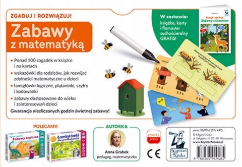 Rysuję i zgaduję Zabawy z liczeniem 4-7 Kapitan Nauka