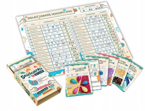 Sensoryka dla Smyka 30 zabaw sensorycznych