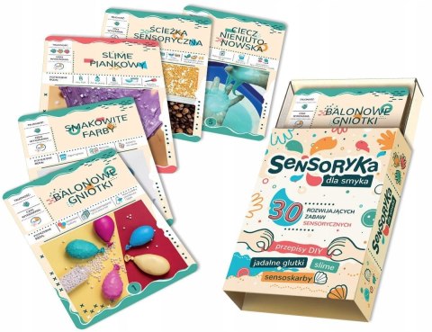 Sensoryka dla Smyka 30 zabaw sensorycznych
