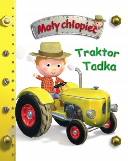 Traktor Tadka Mały Chłopiec Książka Książeczka