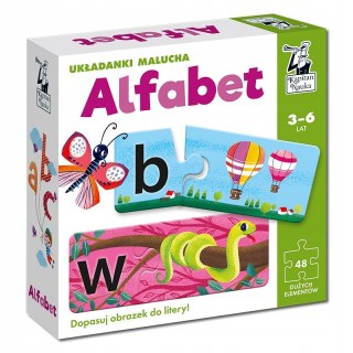Układanki Malucha Alfabet Kapitan Nauka Edgard