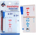 Zabawka edukacyjna Askato Genialny dzieciak Fiszki arytmetyczne Odejmowanie