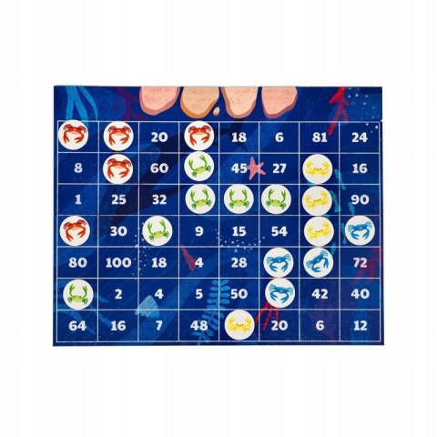 Żaby czy Kraby Gra Matematyczna na Mnożenie 6+ Kapitan Nauka