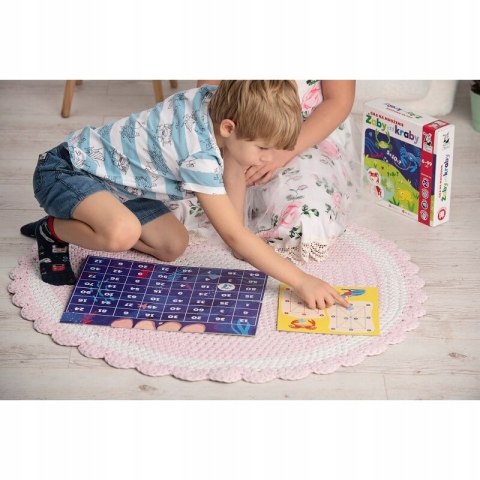 Żaby czy Kraby Gra Matematyczna na Mnożenie 6+ Kapitan Nauka