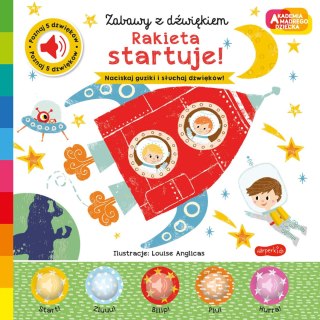 Akademia mądrego dziecka. Rakieta startuje! Zabawa z dźwiękiem HarperKids