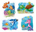 Baby Puzzle 4w1 Ocean Pod Wodą Multigra 2+