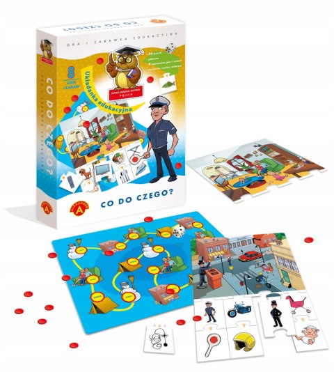 Co do Czego Układanka Edukacyjna Alexander