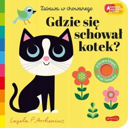 Gdzie się schował kotek? Akademia mądrego dziecka HarperKids