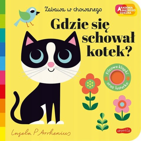 Gdzie się schował kotek? Akademia mądrego dziecka HarperKids