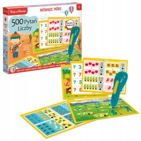 Gra Edukacyjna Mówiące pióro Liczby 50783 Clementoni 5+