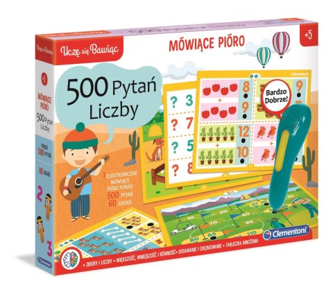 Gra Edukacyjna Mówiące pióro Liczby 50783 Clementoni 5+